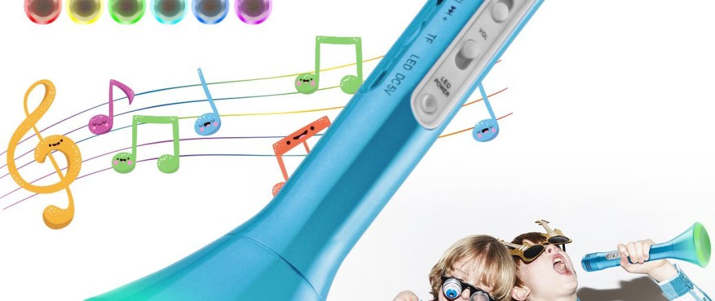 Bluetooth Karaoke Mikrofon