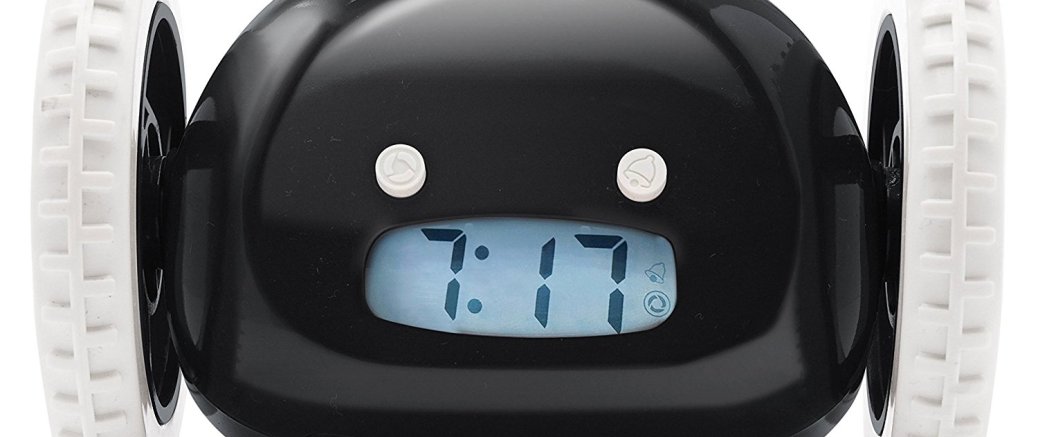 Clocky der flüchtende Wecker