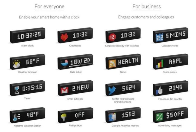 LaMetric Time WLAN-Uhr