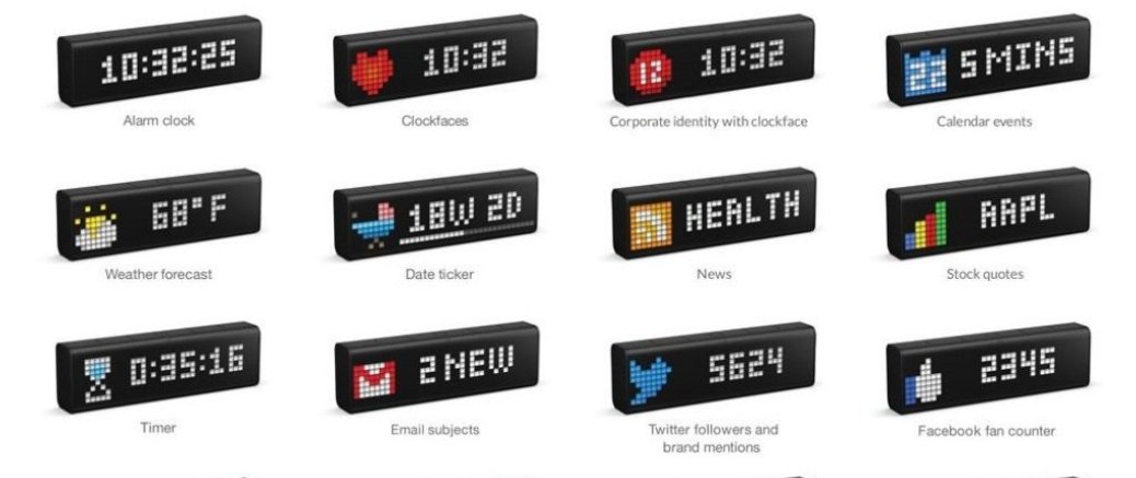 LaMetric Time WLAN-Uhr